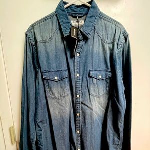 Long Sleeve Denim Shirt